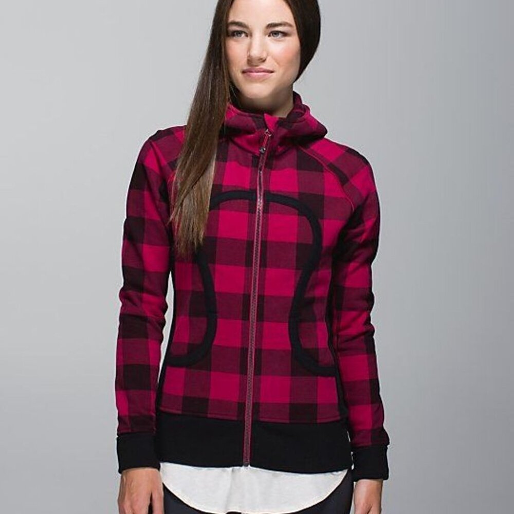Lululemon Scuba Hoodie II Lumberjack Camp Check Plaid